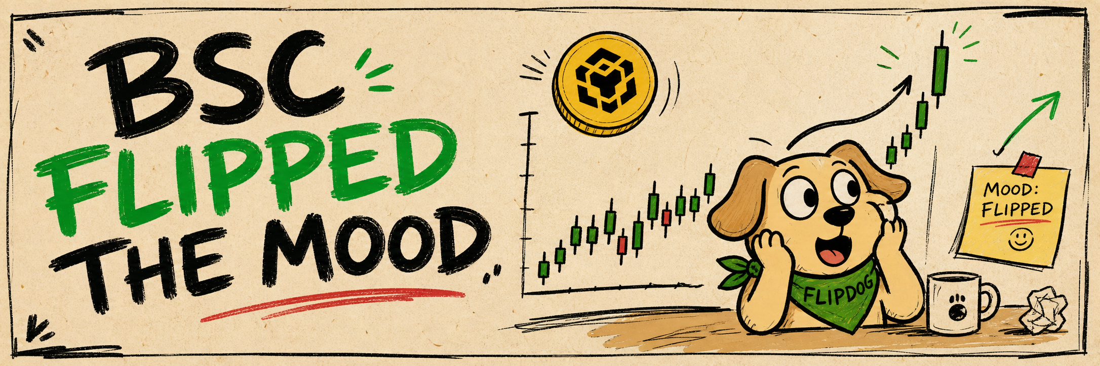 FLIPDOG banner art